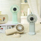 Portable Hand Fan for Women with Powerful Battery and Touch Control Compact Lightweight Handheld Fan