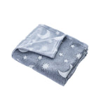 Unisex Sports Fleece Blanket Soft Cozy Throw with Bright Colorful Sports Ball Design