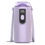 Portable Mini Water Sprayer with LED Display USB Rechargeable Compact Mist Fan