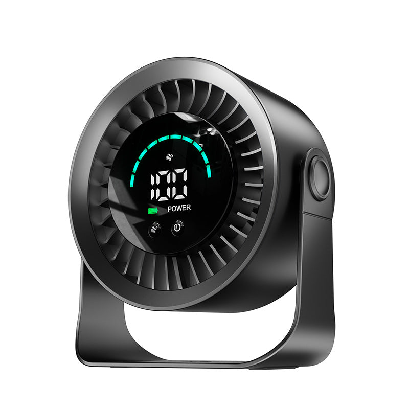 Portable Desk Fan USB Rechargeable Quiet Operation Adjustable Speed