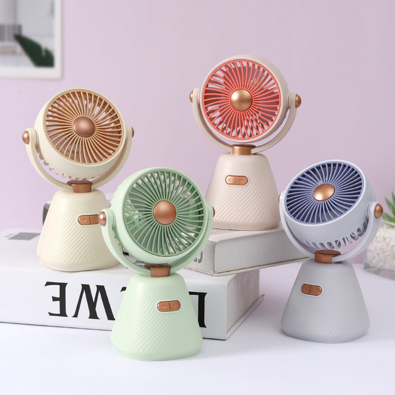 Portable Mini Fan USB Powered Flexible Tilt Quiet Operation Compact Design