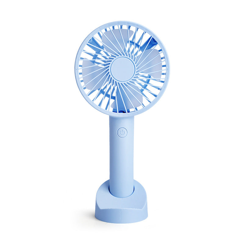Portable Handheld Fan USB Rechargeable Compact Quiet Ergonomic Design for Women