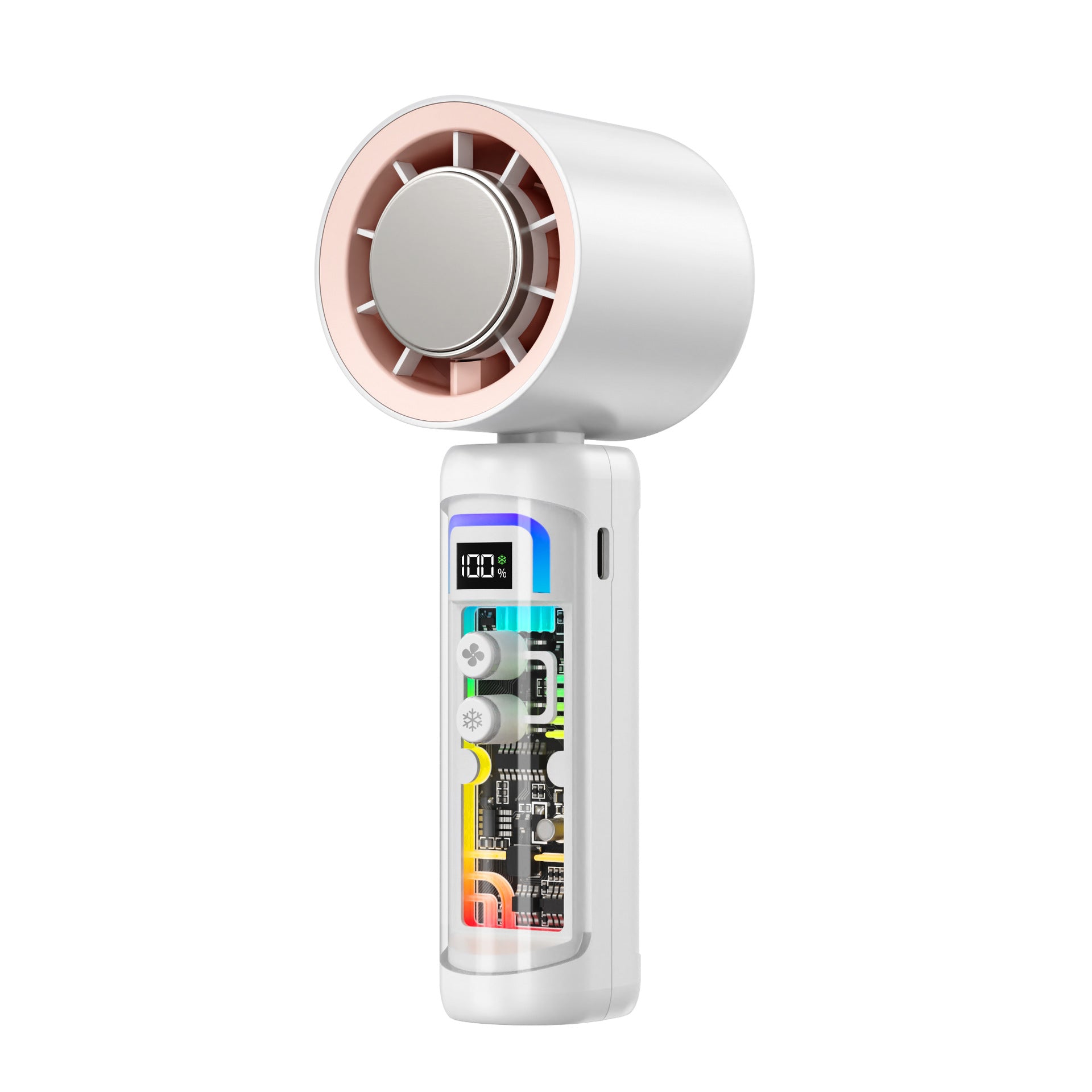 Portable High-Performance Air Cooler Battery-Operated Quiet Operation Compact Design
