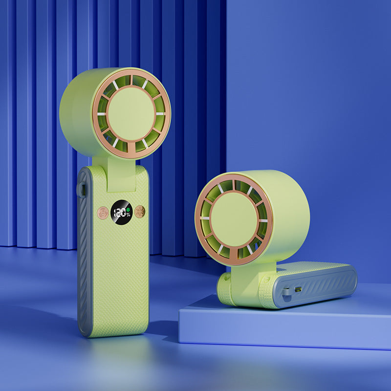 Mini Cooling Fan USB Rechargeable Portable Compact Personal Fan with Adjustable Speeds