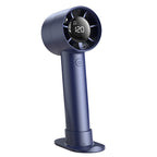Portable Mini Fan with LCD Display Adjustable Speeds Lightweight Handheld Battery Operated