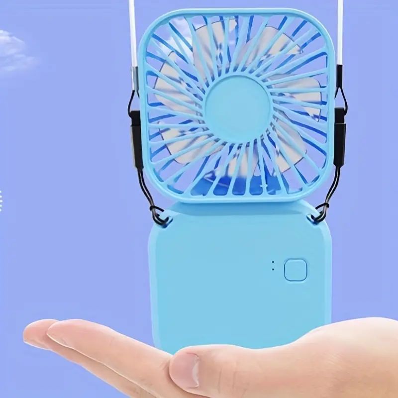 Compact Clip-On Fan Portable Rechargeable Battery Operated Lightweight