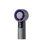 Portable Battery Fan with LCD Display Compact Handheld Cooling Fan