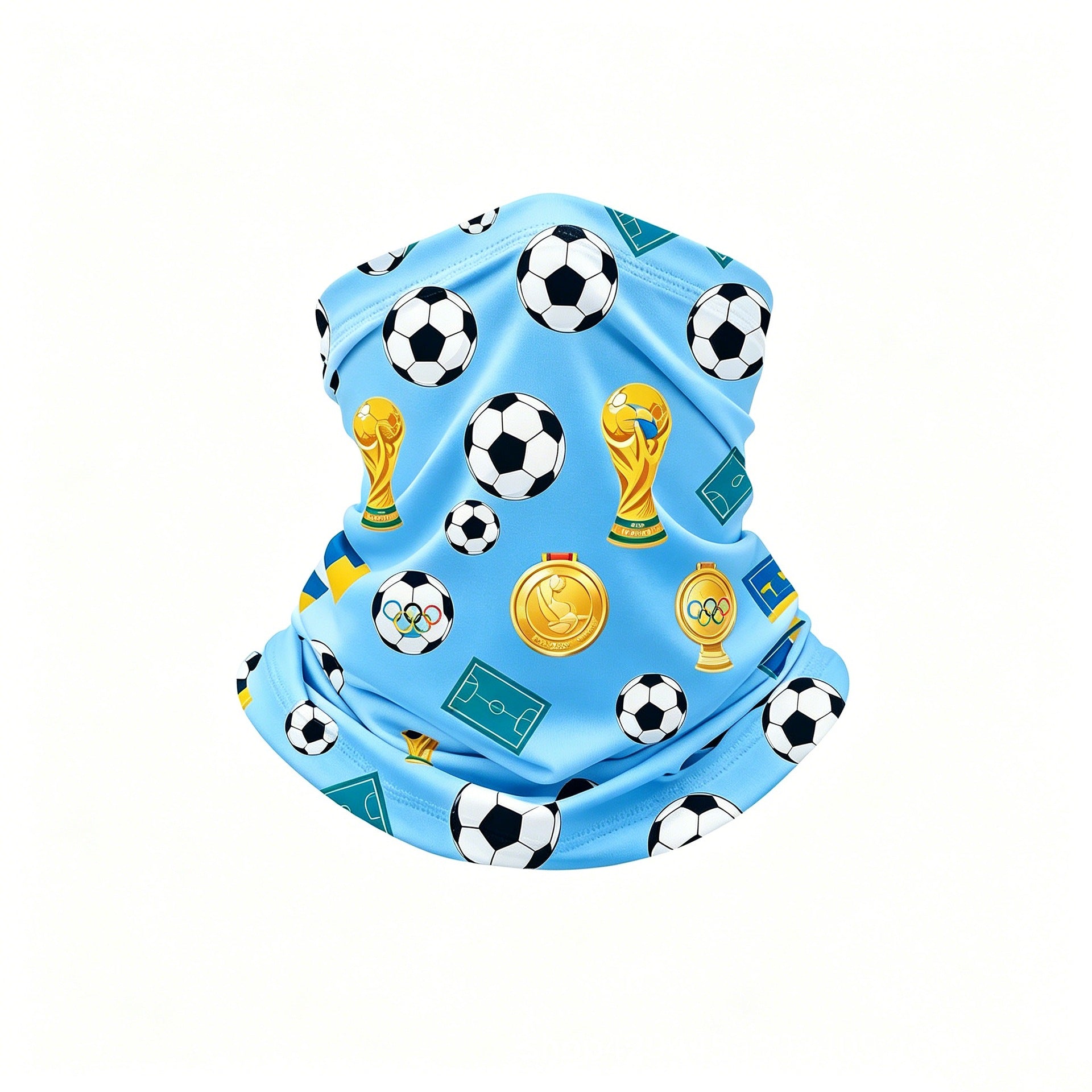 Multifunctional Sporty Scarf Breathable Moisture-Wicking Unisex Headband Face Mask