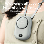 Hands-Free Portable Fan USB Rechargeable Personal Cooling Fan with Adjustable Speed