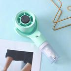 Harrow Portable Personal Cooling Fan with Water Mist Adjustable Speed Compact Design
