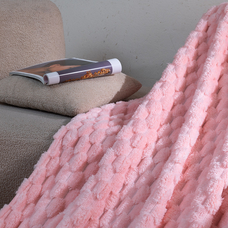 Women's Cozy Blanket Soft Warm Throw for Home and Living Room
