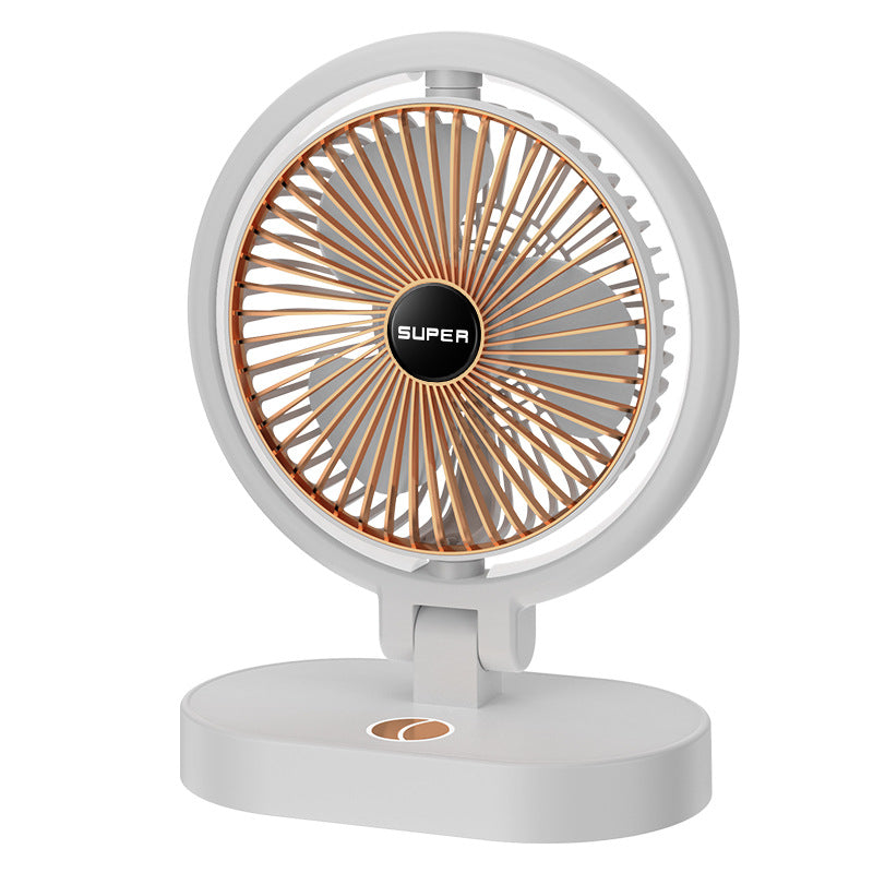 Portable USB Table Fan Foldable Quiet Operation Compact Design