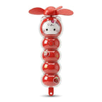 Rechargeable Portable Handheld Fan with Soft Blades and Cute Animal Head Design
