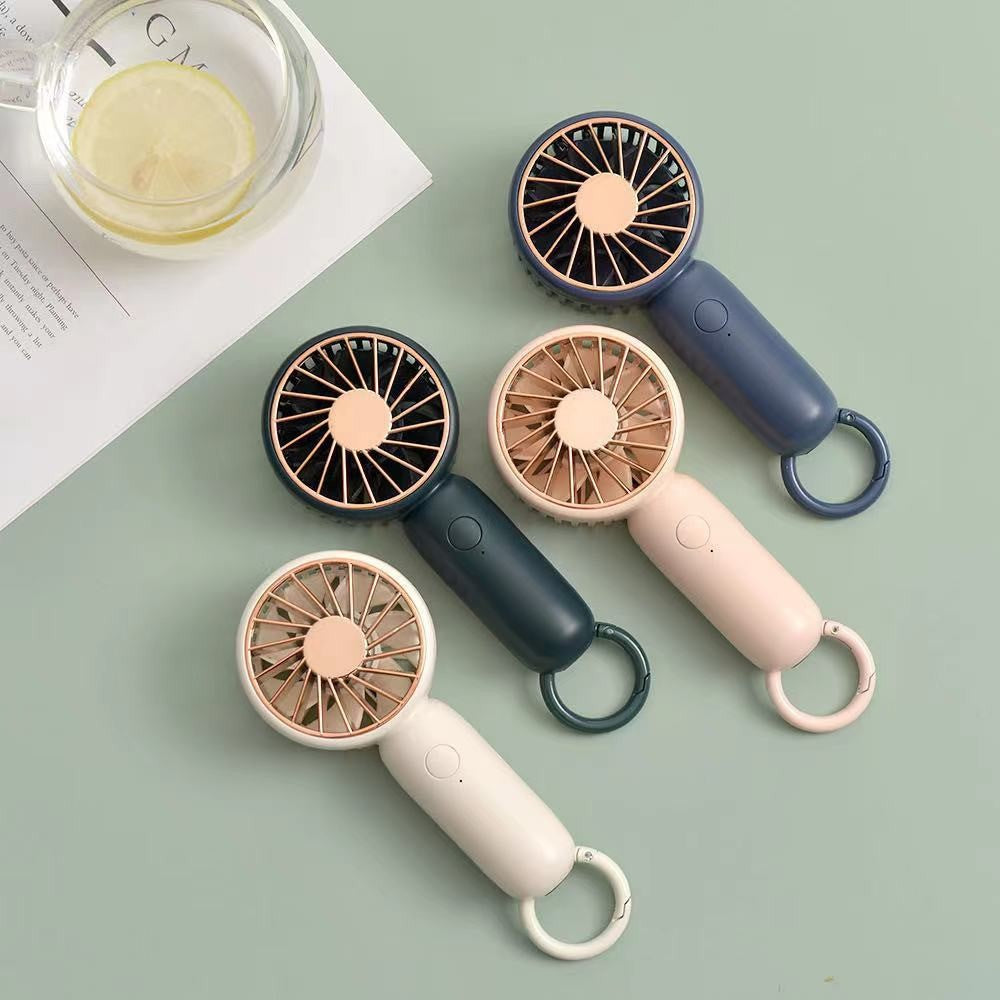 Harrow Portable Mini Fan Rechargeable Battery Lightweight Compact Adjustable Speeds