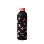 Women's Stainless Steel Insulated Water Bottle with Bow Design Leak-Proof BPA-Free