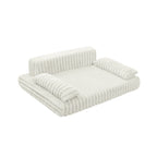 Harrow Sofa Bed Topper Soft Breathable Fabric Non-Slip Removable Cover Unisex