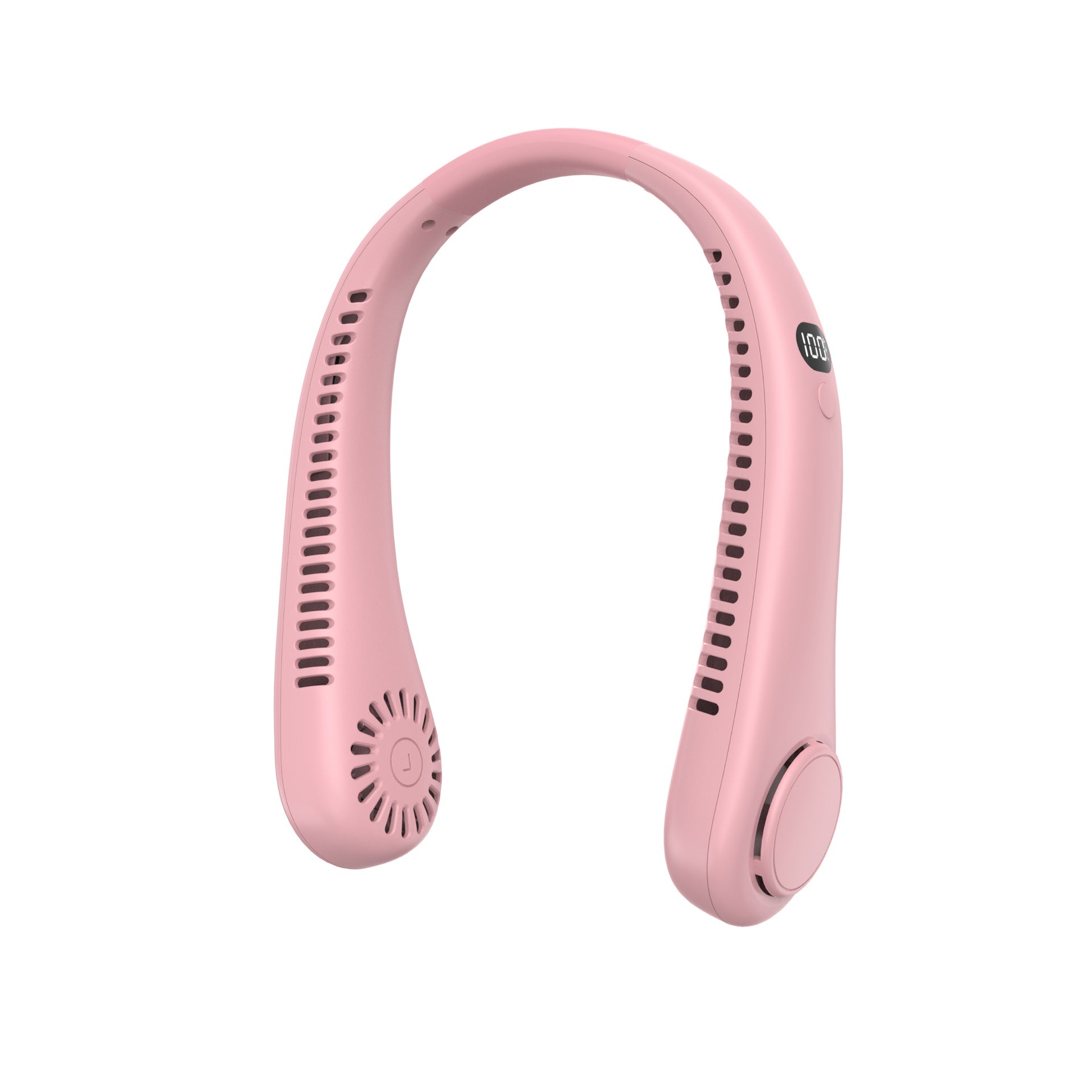 Portable Neck Fan Wireless USB Rechargeable Adjustable Speed for Women