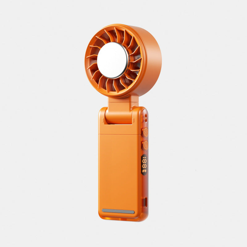 Compact Rechargeable Personal Fan Portable Lightweight Adjustable Speed Settings Battery Powered