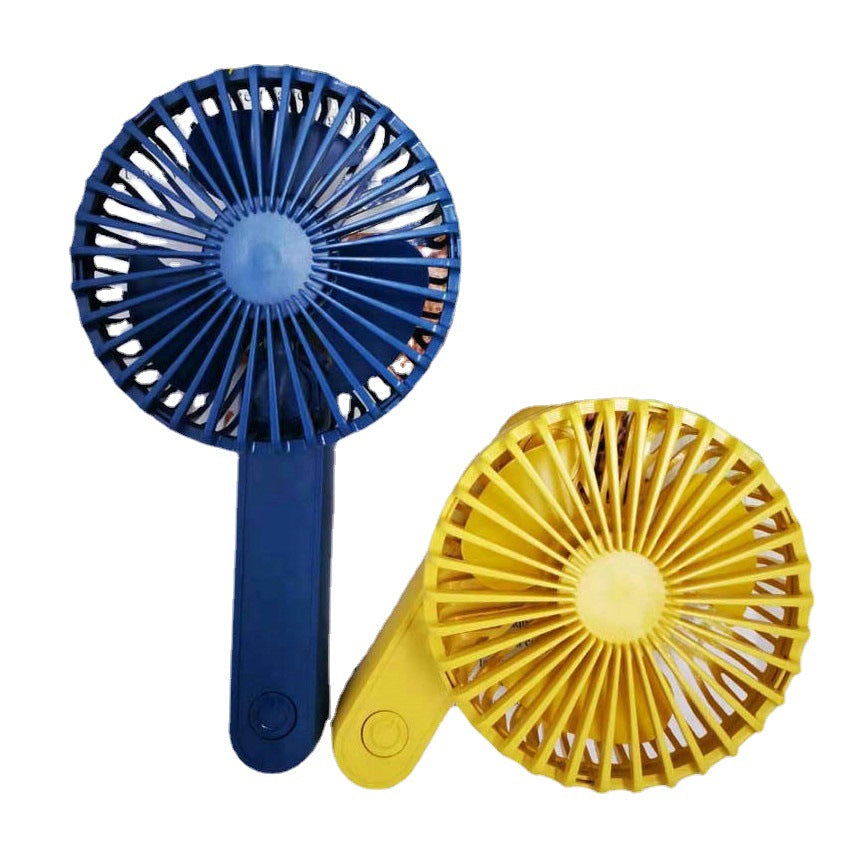 Portable Handheld Fan Rechargeable Battery Powered Compact Lightweight Cooling Breeze