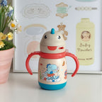 Children’s Spill-Proof Cup with Handles and Playful UFO Design BPA-Free Plastic