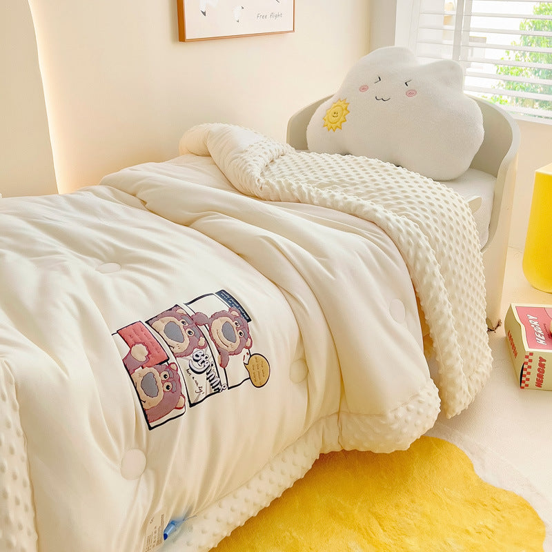 Bowlift Kids Blanket Soft Plush Cozy Warm Eco-Friendly Children's Throw Blanket