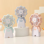 Portable Handheld Fan Animal Design Cute Lightweight Personal Cooling Fan