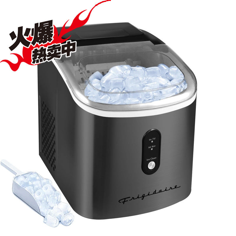 Portable Ice Maker Compact Countertop Ice Cube Machine for Home Use
