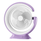 Men's Table Fan Compact Quiet Operation Adjustable Speeds Modern Design