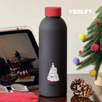 Insulated Stainless Steel Drink Bottle with Hello Kitty Design Ladies Flip-Top Leakproof