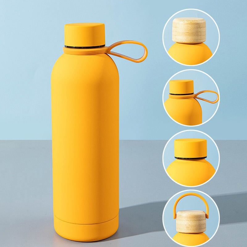 Ladies Stainless Steel Insulated Water Bottle with Leak-Proof Innovative Cap