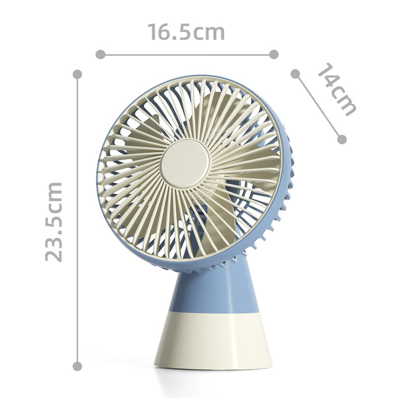 Portable Table Fan Adjustable Tilt Lightweight Quiet Operation