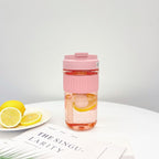 Women’s Insulated Water Bottle with Fruit Infuser Leak-Proof Lid Double-Walled Vacuum Flask