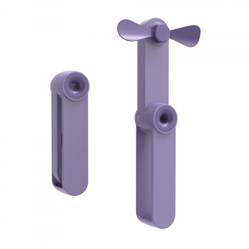 Portable Clip-On Fan Rechargeable Battery Adjustable Speed Quiet Breeze Compact Lightweight