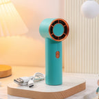 Portable USB Hand Fan for Women with Modern Compact Design and Adjustable Speed