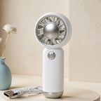 Portable USB Hand Fan for Women Lightweight Rechargeable 3-Speed Quiet Operation