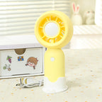 Portable Hand Fan for Women with Powerful Battery Long-Lasting Runtime Ergonomic Design Compact Size