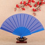 Unisex Colored Fan Set Lightweight Compact Handheld Fans for Travel and Events
