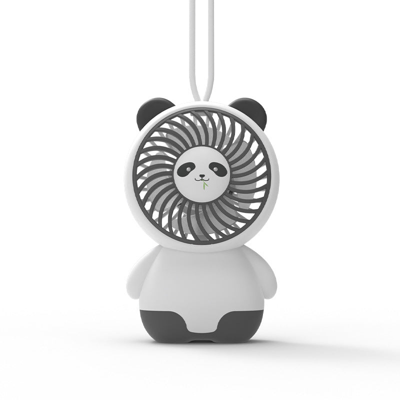 Portable USB Rechargeable Cat Fan for Women Lightweight Personal Cooling