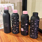 Women’s Insulated Travel Cup with Spill-Proof Flip Lid Vacuum Thermal Mug BPA-Free