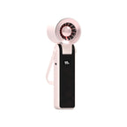 Portable Rechargeable Handheld Cooling Fan Lightweight Compact with LED Battery Display and Multiple Speed Settings