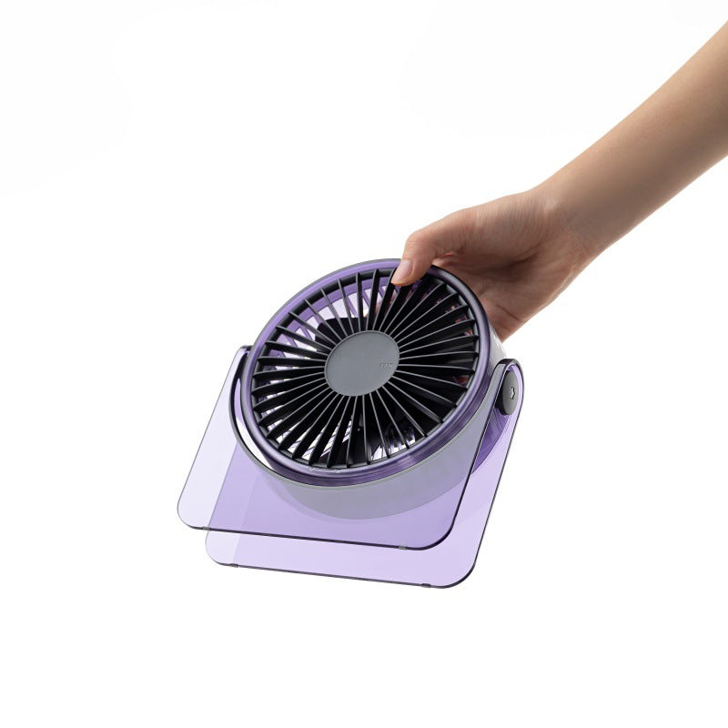 Portable USB Mini Fan with Adjustable Head Quiet Motor Compact Desk Fan