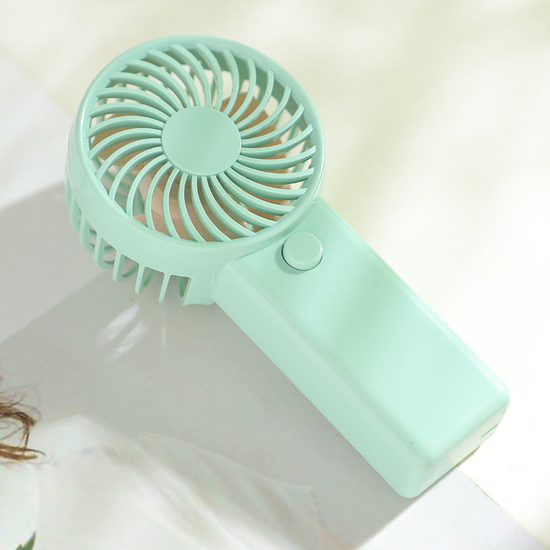Portable Hand Fan Compact Lightweight Rechargeable Personal Cooling Fan