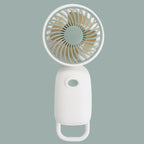 Harrow Portable Handheld Rechargeable Cooling Fan Compact Lightweight with Multiple Speeds