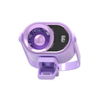 Portable Digital Handheld Fan Rechargeable Battery Adjustable Speed Compact