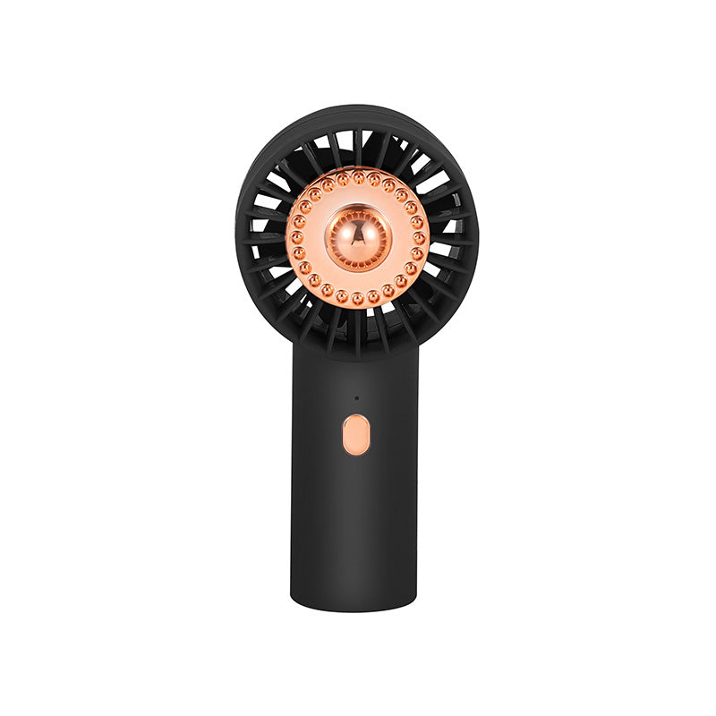 Harrow Portable Handheld Fan Rechargeable Battery Lightweight Quiet Motor Multiple Speeds
