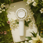Portable Handheld Fan Rechargeable Lightweight Quiet Operation Personal Cooling Device