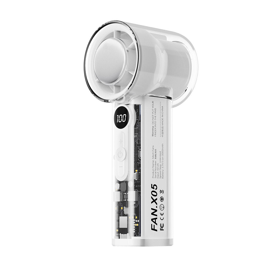 Portable High-Speed Air Cooler with LED Display and Multiple Speeds