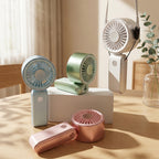 Compact Handheld Fan High-Power Rechargeable Portable Cooling Fan