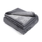 Women's Ultra-Soft Fleece Blanket Harrow Quilted Cozy Throw Blanket Large Size