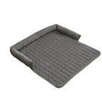 Comfortable Platform Mat with Raised Edges Soft Padded Floor Cushion for Home and Outdoor Use